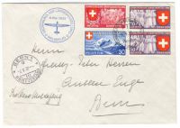 Brief nach Bern mit 4 sch&ouml;ne Z&uuml;rich-EXPO-Marken 1939